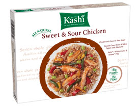 CHICKEN,SWEET & SOUR Case of 8 / 10 OZ from Kashi